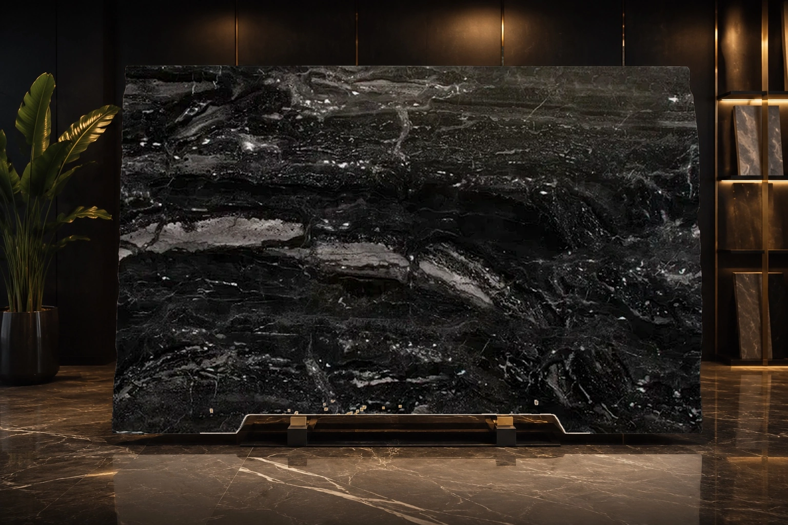 Grigio Orobico Black — Мармур RoyalStone