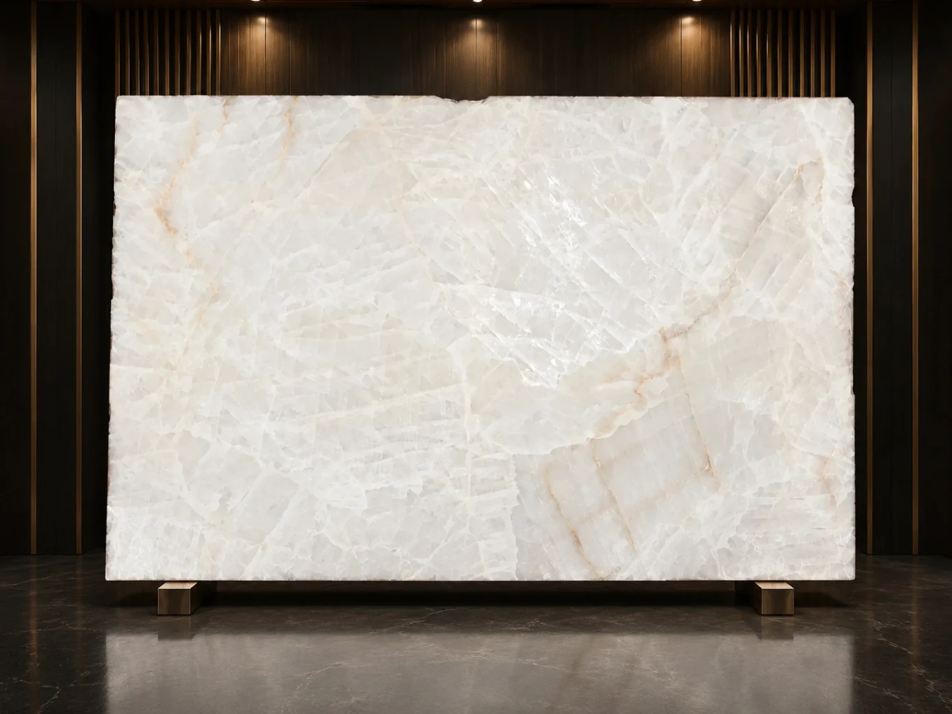 Onyx Crystal White — Онікс RoyalStone